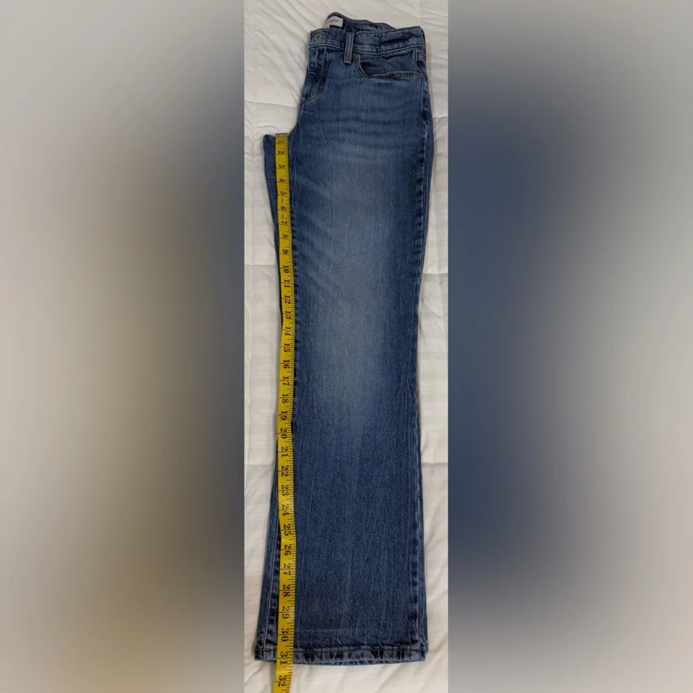 Lucky Brand Easy Rider Boot Blue Women's Jeans